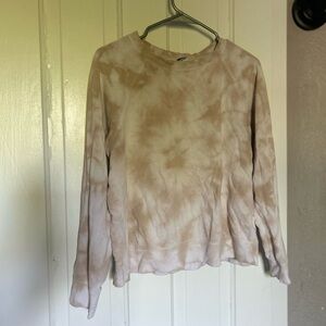 Tie-Dye Brown Women's Top